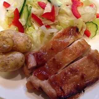 簡単！ご飯が進む鶏肉の漬け焼き♪